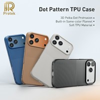 Funda de Teléfono TPU con Diseño de Puntos, Venta al Por Mayor, para iPhone 17 Pro Max, 16, 15, 14, 13