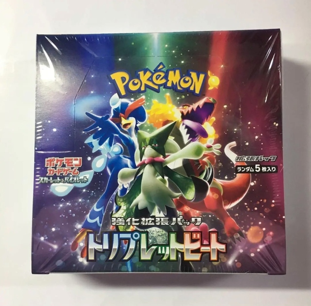 SV1A Original Pokémon TCG Collectible Card Wholesale Japanese Booster Box Factory Sealed Holo Trading Card Set for Collectors
