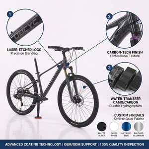 <span class=keywords><strong>Bicicleta</strong></span> de Montaña de 27.5''/29'' de Fibra de Carbono, <span class=keywords><strong>Bicicleta</strong></span> MTB para Dirt Jump, Todoterreno, <span class=keywords><strong>12</strong></span> Velocidades, Suspensión Completa - Product Image 4