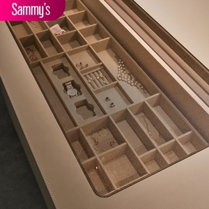 ตู้เสื้อผ้าบานเลื่อนห้องนอนทำจากไม้อิสระแบบทันสมัยพร้อมการออกแบบที่เป็นมิตรกับสิ่งแวดล้อมและประหยัดพื้นที่สำหรับเด็กผู้หญิง - Product Image 2