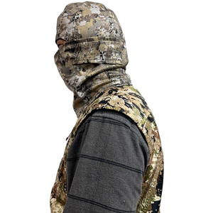 कस्टम उच्च गुणवत्ता वाले पुरुषों के सर्दियों के छलावरण शिकार मास्क हवा बारिश शील्ड - Product Image 6