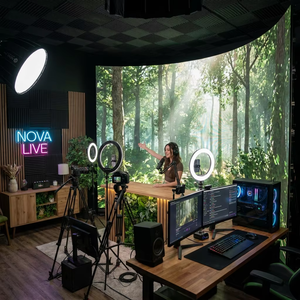 Pantalla LED P2.0 P1.8 P1.5 para Interiores, IP65, Fondo para Estudio de Cine y Transmisión, 7680Hz, Ultra Alta Frecuencia de Actualización, Cine Virtual, Centro Comercial Virtual - Product Image 1