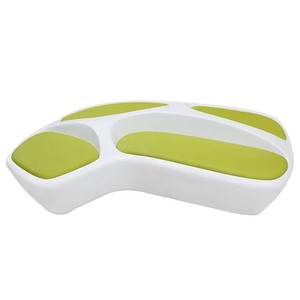 Juego de Asientos Curvos Ovalados para Sala de Estar de Fibra de Vidrio Duke Industries - Product Image 4