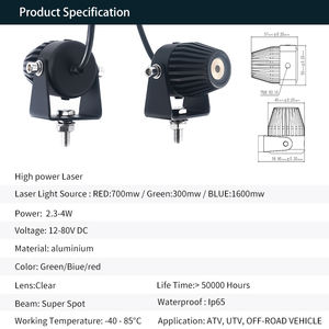 3นิ้ว12โวลต์24โวลต์4x4เสาอากาศยานพาหนะไล่ล่าเสริมรถจักรยานยนต์ตัดหมอกขับรถออฟโร้ดธงหินไฟแส้ - Product Image 5