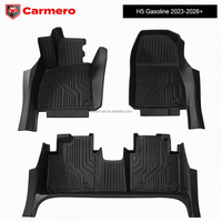 Tapis de sol de voiture 5D en TPE en gros, tapis de sol de voiture personnalisés, accessoires automobiles imperméables, usine pour HongQi H5 Essence 2023-2026