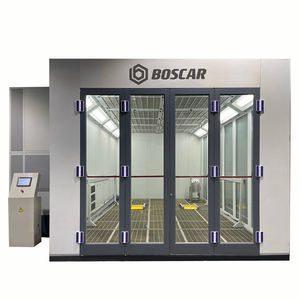 BOSCAR 가열 자동차 스프레이 부스 빠른 건조 및 경화 럭셔리 8m * 4.2 * m * 3.4m 전기 난방 자동차 파인트 룸 - Product Image 4