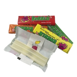 80s Nostalgie <span class=keywords><strong>Bubble</strong></span> <span class=keywords><strong>Gum</strong></span> Aromatisé En Conserve Tatouage Autocollant En Vrac Mixte De Fruits Texture Dure Une Mémoire D'enfant - Product Image 3