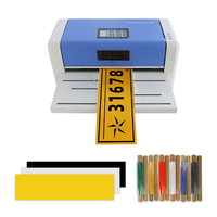 Imprimante de plaques d'immatriculation à transfert thermique haute vitesse, ruban numérique pour logo, feuille réfléchissante, machine d'impression de plaques d'immatriculation de voiture