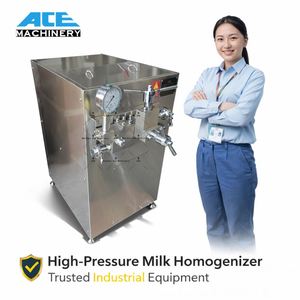 Homogeneizador de Alta Presión de Acero Inoxidable Ace China Supply para Leche de Soya - Product Image 2