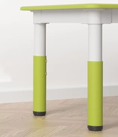 Bureau d'école en plastique ergonomique et moderne Bo Jiao pour bébés et enfants, hauteur réglable, écologique, pour salle de classe, salle à manger, chambre à coucher