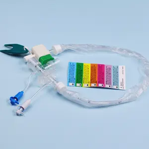 Tianck medical factory price airway system sterile patient ICU single-use closed suction catheter