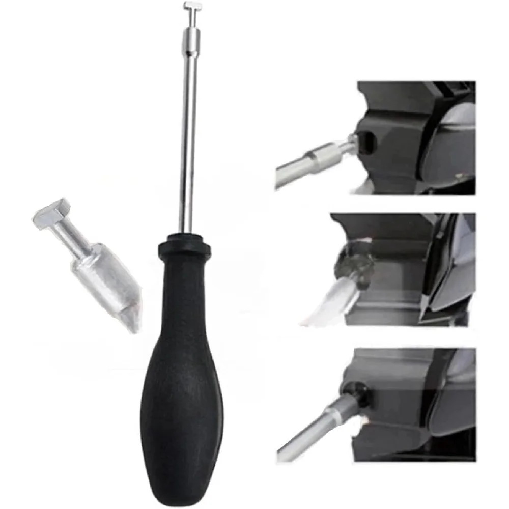 Outil Déverrouillage Poignée Toit T10518 - Acier & ABS - Compatible VW Variant, Seat Ateca 2013+ - Retrait Poignée Rail Toit Sans Dommage