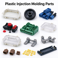 Parti in Plastica Stampate a Iniezione OEM, Prodotti in Plastica PA PP POM ABS Nylon, Servizio di Stampaggio a Iniezione