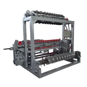 New type galvanized grass field fence machine automatic grassland fence weaving machine for india