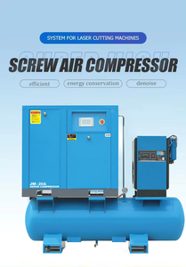 Compressore d'Aria Industriale 7.5kW Unità 4-in-1 |   0,8 m³/min di portata, 8 bar di pressione, raffreddato ad aria, 72 dBA - Product Image 5