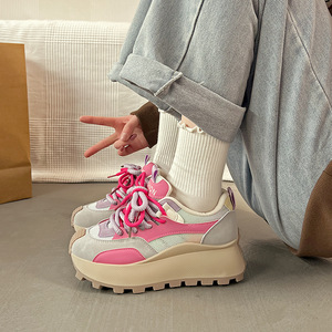 Zapatillas Deportivas de Plataforma Antideslizantes para Mujer, Estilo 2026, Color Blanco, Casuales y Modernas, las Más Vendidas - Product Image 3