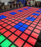 Pista de Baile LED Interactiva para Fiestas de Bodas, Juego de Activación de Piso, Luz de Pista de Baile Interactiva