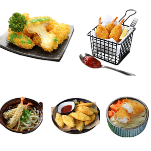 อาหารทะเลทอด<span class=keywords><strong>กรอบ</strong></span> <span class=keywords><strong>ปลา</strong></span>แช่แข็งเคลือบแป้ง <span class=keywords><strong>ปลา</strong></span>หมึก ขาปู ซูริมิ ขากุ้งเทมปุระ พร้อมทอด อาหารทะเลสำเร็จรูป - Product Image 3