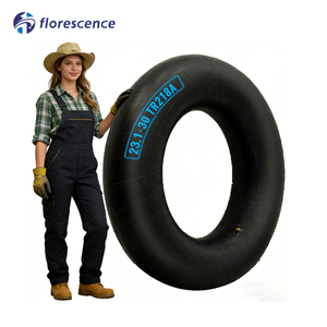FLORESCENCE Pneu agricole robuste 23.1-30, Chambres à air agricoles en butyle 23.1x30, Endurance maximale pour tracteurs et moissonneuses-batteuses - Product Image 1