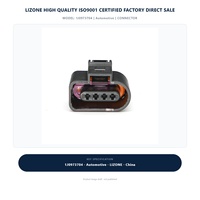 LIZONE - Vente directe d'usine certifiée ISO9001 de haute qualité - Adaptateur de capteur femelle 1J0973704 de longueur personnalisée 1,5 mm