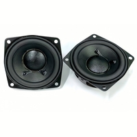 3 Ohm 25W RMS Structure à double aimant 66mm Sensibilité améliorée et haut-parleur multimédia pour audio commercial de haute qualité