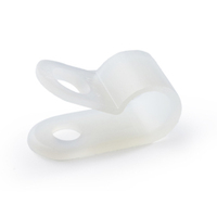 Clips et attaches de gestion de câbles en nylon de type R certifiés RoHS de haute qualité, vis de fixation de câbles série UC