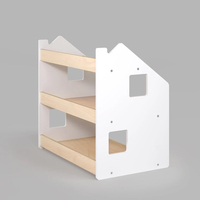 Étagère en contreplaqué Montessori personnalisable et armoires de rangement de jouets Meubles en bois pour enfants pour chambre à coucher ou salon