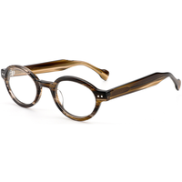 Monture de lunettes ovales et rondes Elan Optical YB6607 en acétate unisexe, vente chaude, écologique, directement de l'usine