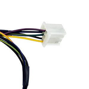 Faisceau de câblage multi-connecteurs à extrémités ouvertes avec fils pré-dénudés et connecteurs à sertir, câble pour électronique et réparations automobiles - Product Image 5