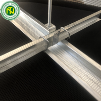 NUEVO TOUR Furring Channel Omega, Componentes de Rejilla de Techo de Acero Galvanizado de Diseño Moderno, Resistentes a la Corrosión y de Alta Resistencia