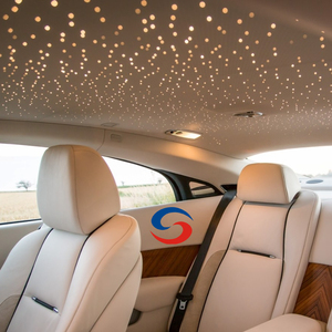 Kit de plafond étoilé à fibres optiques LED RGB pour voiture avec télécommande - Product Image 5