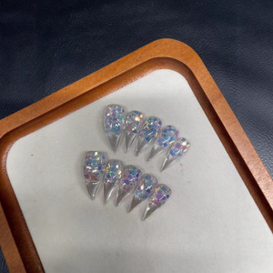 Uñas postizas hechas a mano con diseño <span class=keywords><strong>de</strong></span> garra <span class=keywords><strong>de</strong></span> dragón, textura 3D <span class=keywords><strong>de</strong></span> escamas <span class=keywords><strong>de</strong></span> dragón, arte <span class=keywords><strong>de</strong></span> fantasía <span class=keywords><strong>de</strong></span> garra <span class=keywords><strong>de</strong></span> bestia, ojo <span class=keywords><strong>de</strong></span> gato magnético gótico, venta al por mayor - Product Image 3
