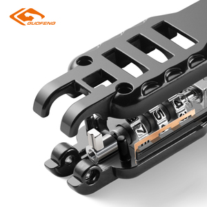 रिट्रेटेबल केबल हेलमेट लॉक 4 अंकों का पासवर्ड एंटी चोरी जस्ता मिश्र धातु स्टील हल्के टिकाऊ सार्वभौमिक साइकिल स्कूटर सामान - Product Image 5