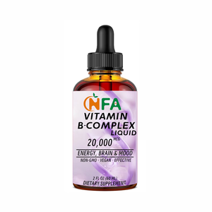 Suplemento de Vitamina B Personalizado Premium, Repone y Estimula el Metabolismo de Forma Natural, Gotas Líquidas de Complejo Vitamínico B - Product Image 1