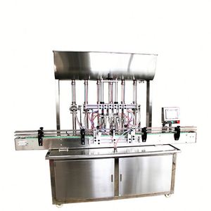 Macchina Riempitrice Automatica a Quattro Teste 6 Teste con Motore Servo a Pistone per <span class=keywords><strong>Liquidi</strong></span> <span class=keywords><strong>e</strong></span> Creme - Product Image 3