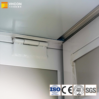 Campamento de Trabajo Resistente con Paneles de Pared Aislados, Techo Impermeable, Instalación Rápida, Estructura de Acero, Casa Contenedor Plegable