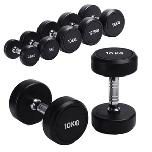 PINJIAN tête ronde haltères fixes hommes Fitness <span class=keywords><strong>oiseau</strong></span> Gym haltère équipement de Fitness maison - Product Image 3