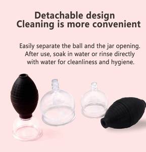 Directo de Fábrica, Dispositivo de Masaje para Terapia de Cuidado de la Piel 2025, Juego de Copas con Forma de <span class=keywords><strong>Granada</strong></span> Negra, Juguete Sexual - Product Image 1