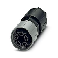 Connecteur circulaire standard 1419423, 5 fils, montage sur câble, 690 V, IP65, IP67, IP69K, série QPD pour PLC