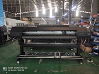 Impresora de inyección de tinta automática solvente ecológica Benlun de 1900 mm para impresora de cuero a base de agua rollo a rollo solvente en material flexible