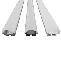 Canal de bande de LED en aluminium Canal de LED en aluminium de grande classe Fournisseur de profil de LED en aluminium Profilé monté en surface de petite taille 18.58*15mm
