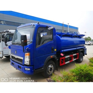 Camion-citerne mobile SINO <span class=keywords><strong>TRUCK</strong></span> de 5000 litres pour distribution de diesel/essence, camion de ravitaillement 4x2, camions-citernes à carburant de 5 m³ - Product Image 5
