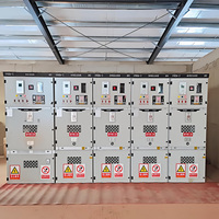 Armoire de distribution électrique à courant élevé 12 kV KYN28, appareillage métallique blindé IP4X, résistance aux courts-circuits 20 kA-40 kA