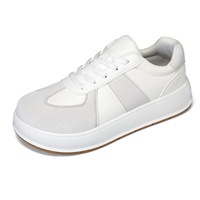 Zapatillas Deportivas Versátiles para Hombre 2026, Transpirables, Ligeras, con Cordones, Cómodas, con Suela Gruesa de Goma, Punta Ancha, Estilo Casual