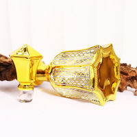 Flacon de parfum décoratif en verre vide de 150 ml, personnalisé avec impression UV, pour l'huile d'oud, de qualité supérieure