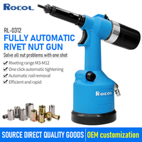 Effiziente RL-0312 Pneumatische Nietmutternpistole Einfache Bedienung M3-M12 Langlebiges Sicheres Druckluft-Nietwerkzeug COL ROCOL für Automobilgebrauch 5-7 Bar