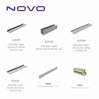NOVO E38 Moteur DC 5V avec batterie lithium rechargeable pour stores verticaux intelligents à nid d'abeille, contrôlés par Wi-Fi, pour salon et balcon
