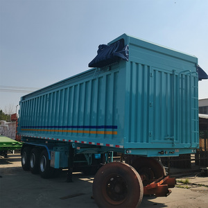 <span class=keywords><strong>Semi</strong></span>-<span class=keywords><strong>remorque</strong></span> à plateau de 40 tonnes à 3 essieux de qualité supérieure, vente directe d'usine, avec bâche - Product Image 4
