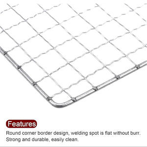 バーベキューレストラン使い捨て日本のバーベキューグリルワイヤーメッシュロングBbqメッシュチャコールBbqワイヤーメッシュ屋外 - Product Image 5