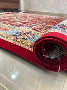 Alfombra de Diseño Elegante Hecha a Mano con Seda, Alfombra Premium Anudada a Mano Antideslizante para Dormitorio, Sala de Estar, Hotel y Decoración del Hogar - Product Image 3